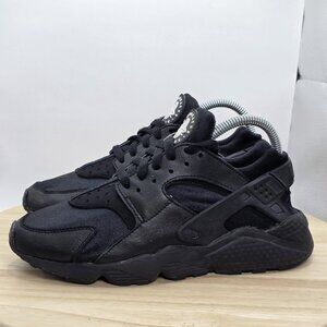 Women's Size 8 -‎ Nike By You Air Huarache Triple Black  FD9782 900 Sneakers